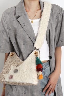 Seaside Vacation Cat Shoulder Crossbody Bag - Spring/Summer Style for Trendy Days