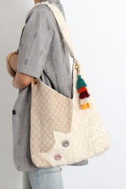 Seaside Vacation Cat Shoulder Crossbody Bag - Spring/Summer Style for Trendy Days