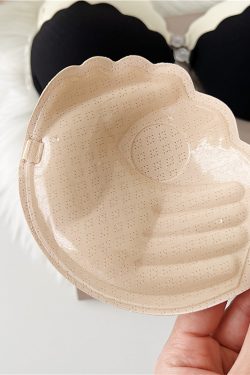 Silicone Invisible Bra for Small Breasts - Anti-Slip Strapless Nipple Covers for Wedding Dresses, Seamless Backless Lingerie