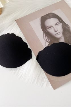 Silicone Invisible Bra for Small Breasts - Anti-Slip Strapless Nipple Covers for Wedding Dresses, Seamless Backless Lingerie