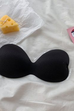 Silicone Invisible Bra for Small Breasts - Thickened Anti-Slip Stickers for Wedding Dresses, Seamless Backless Lingerie Support