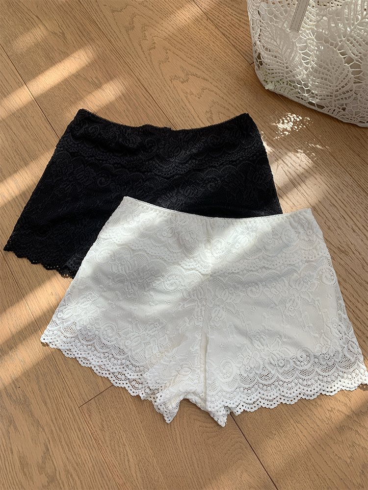 Skin-Friendly Elastic Lace Thin Shorts Leggings for Summer - Anti-Exposure, Comfortable, Perfect for Y2K and Casual Outfits Skin-Friendly Elastic Lace Thin Shorts Leggings for Summer - Anti-Exposure, Comfortable, Perfect for Y2K and Casual Outfits