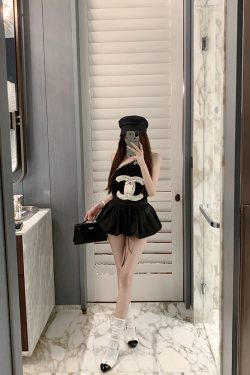 Slanted Shoulder Design Fragrant Wind Vest - Trendy Small Fit for Summer, Casual Chic Style