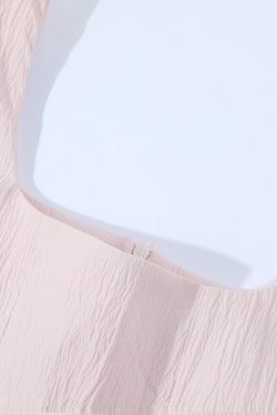 Sleeveless Windbreaker Collar Top with Pleated Hem and Spaghetti Straps - 2025 Summer Style for Socialites and Heiresses