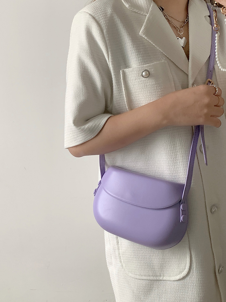 Small Textured Saddle Bag - Versatile Minimalist Crossbody Mobile Phone Bag for Women - Trendy Shoulder Purse Small Textured Saddle Bag - Versatile Minimalist Crossbody Mobile Phone Bag for Women - Trendy Shoulder Purse