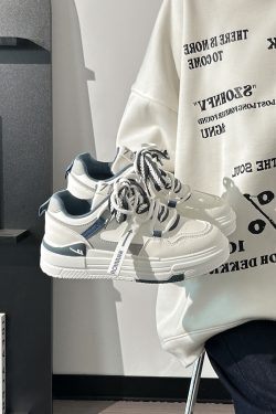 Smog Blue Board Shoes for Women - Breathable Soft Sole, Versatile Summer Style, Trendy Sports Footwear