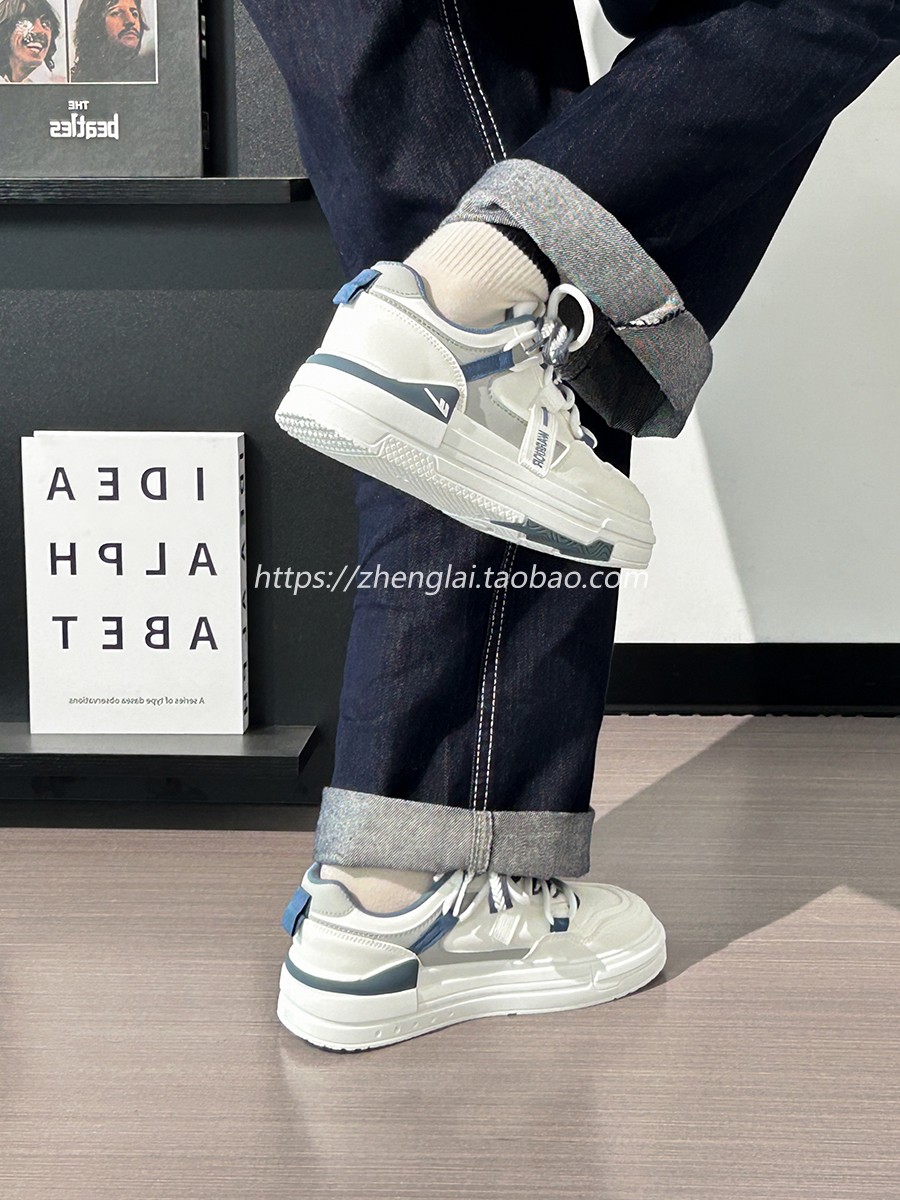 Smog Blue Board Shoes for Women - Breathable Soft Sole, Versatile Summer Style, Trendy Sports Footwear Smog Blue Board Shoes for Women - Breathable Soft Sole, Versatile Summer Style, Trendy Sports Footwear