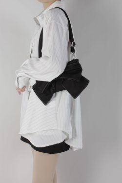 Soft Cute Bow Underarm Crossbody Bag for Women - Niche Spring/Summer Style, High-Quality Fashion Accessory