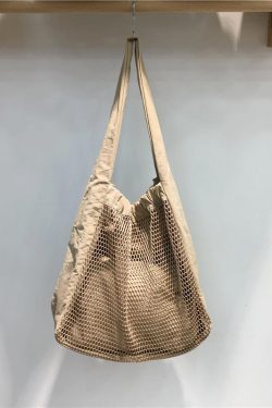 Soft Hollow Nylon Shoulder Tote Bag - Niche Design for Spring/Summer 2025 - Trendy Underarm Style for Everyday Use
