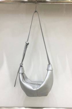 Soft Leather Casual Shoulder Crossbody Dumpling Bag - Niche INS 2025 Style, Lazy Horn Design for Effortless Chic