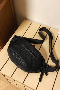 Soft Leather Crossbody Chest Bag - Versatile Casual Sports Waist Bag for Men - 2025 Spring Cycling Essentials