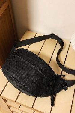 Soft Leather Crossbody Chest Bag - Versatile Casual Sports Waist Bag for Men - 2025 Spring Cycling Essentials