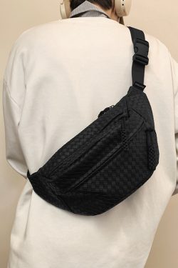 Soft Leather Crossbody Chest Bag - Versatile Casual Sports Waist Bag for Men - 2025 Spring Cycling Essentials