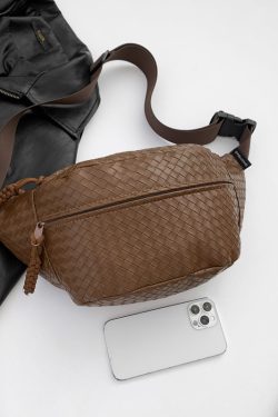 Soft Leather Crossbody Chest Bag - Versatile Casual Sports Waist Bag for Men - 2025 Spring Cycling Essentials