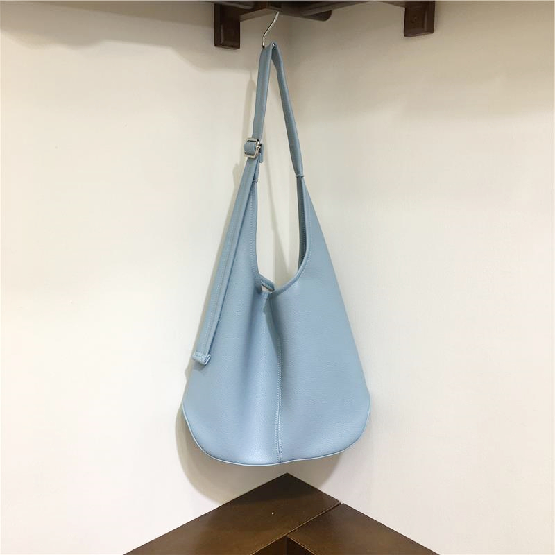 Soft Leather Underarm Bag - Large Capacity Commuter Tote in Lazy Style for Spring Summer - Versatile Shoulder Crossbody Bag Soft Leather Underarm Bag - Large Capacity Commuter Tote in Lazy Style for Spring Summer - Versatile Shoulder Crossbody Bag