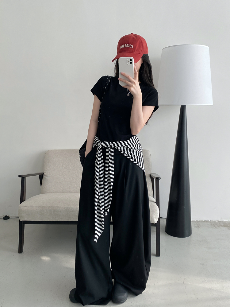 Soft Relaxed Striped Knitted Shawl - Sun Grapefruit Layering Cape in Sheep Wool, High-End Small Scarf for Women Soft Relaxed Striped Knitted Shawl - Sun Grapefruit Layering Cape in Sheep Wool, High-End Small Scarf for Women