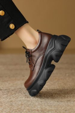 Soft-Soled Italian-Style Women's Shoes in Genuine Leather - Comfortable 6 cm Heels for Trendy, Fashionable Looks