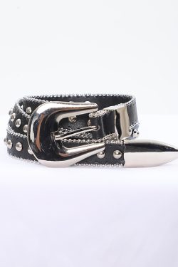 Spicy Girl Metal Work Belt - American Style Niche Design with Star Accents for Trendy 90s and Y2K Fashion