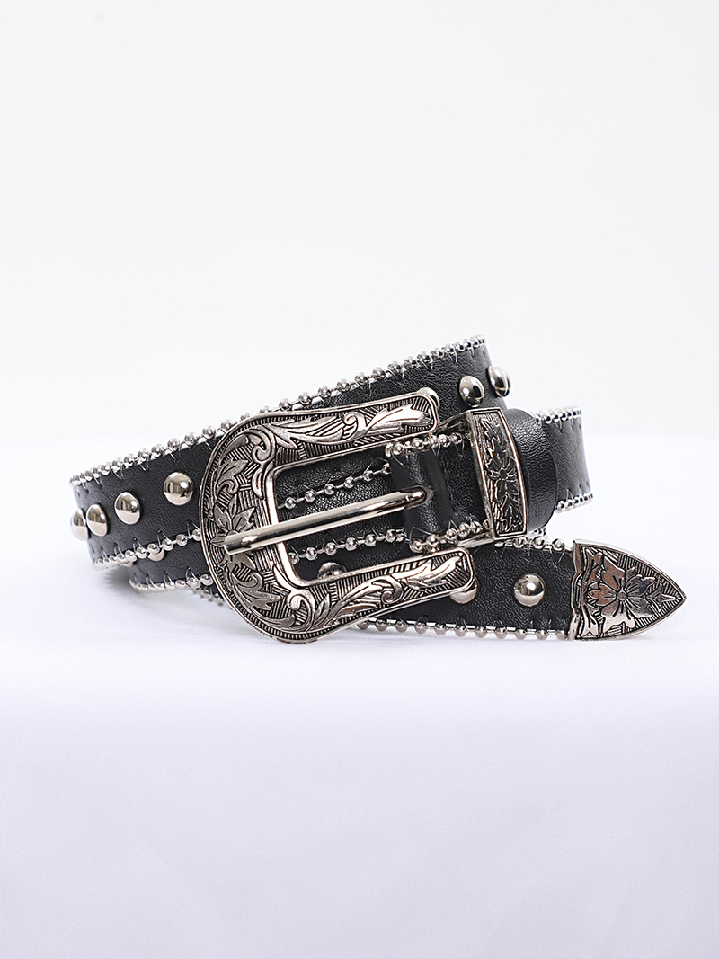 Spicy Girl Metal Work Belt - American Style Niche Design with Star Accents for Trendy 90s and Y2K Fashion Spicy Girl Metal Work Belt - American Style Niche Design with Star Accents for Trendy 90s and Y2K Fashion