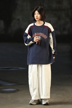 Spring Retro Draped Work Pants for Men - Trendy Loose Straight Casual Long Pants in American Style