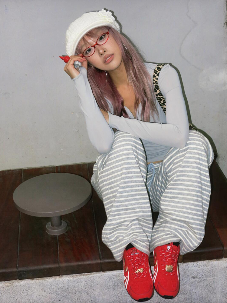 Spring Striped Wide-Leg Casual Pants for Women, Loose Low-Waist Draping Straight-Leg Design, Trendy 90s Style Fashion Spring Striped Wide-Leg Casual Pants for Women, Loose Low-Waist Draping Straight-Leg Design, Trendy 90s Style Fashion