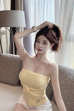 Strapless Slim-Fit Knitted Vest in Pure Desire Style - Trendy Y2K-Inspired Top for Effortless Chic Looks