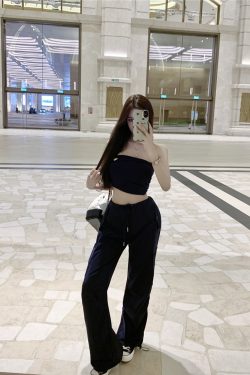 Strapless Top with Built-in Padding for Trendy Girls - Perfect for Y2K Style and Summer Fashion