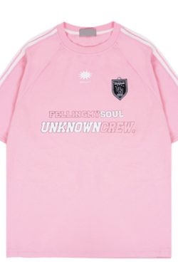 Striped Short Sleeve T-Shirt for Women - Casual American Sports Style, Loose Fit Summer Top for Couples