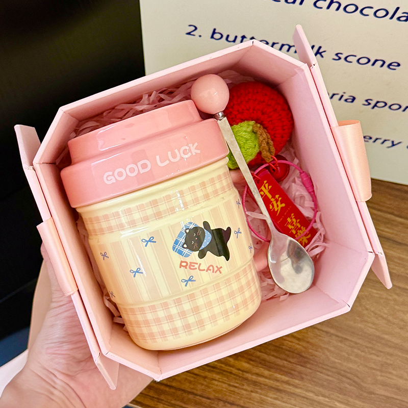 Stylish Ceramic Travel Coffee Cup with Lid - Unique Design, High-Quality Tea Mug for Women, Ideal Gift for Coffee Lovers Stylish Ceramic Travel Coffee Cup with Lid - Unique Design, High-Quality Tea Mug for Women, Ideal Gift for Coffee Lovers