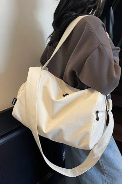 Stylish Large Capacity Travel Bag for Women - Lightweight Versatile Sports Fitness Shoulder Crossbody Bag for Short Trips