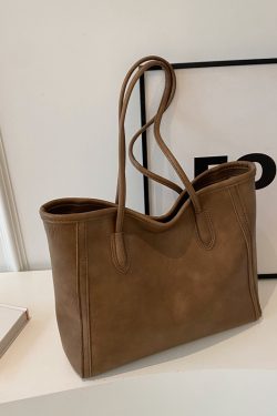 Stylish Large Capacity Women's Shoulder Tote Bag for Commuting and Classes - High-End Feel for 2025 Fashion