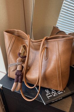 Stylish Large Capacity Women's Shoulder Tote Bag for Commuting and Classes - High-End Feel for 2025 Fashion