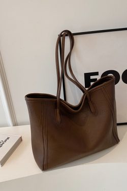 Stylish Large Capacity Women's Shoulder Tote Bag for Commuting and Classes - High-End Feel for 2025 Fashion