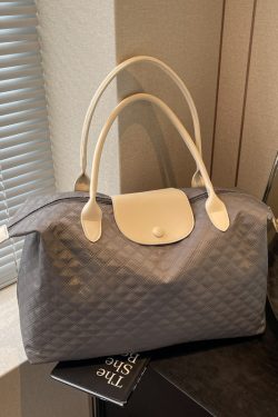 Stylish Lightweight Large Capacity Shoulder Bag for Women - Versatile Travel, Maternity & Storage Bag for Short-Distance Trips