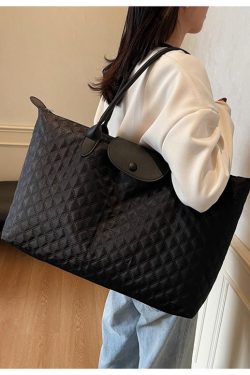 Stylish Lightweight Large Capacity Shoulder Bag for Women - Versatile Travel, Maternity & Storage Bag for Short-Distance Trips