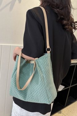 Stylish Women's Canvas Commuter Tote Bag - 2025 High-Capacity Shoulder Bag for Everyday Fashion