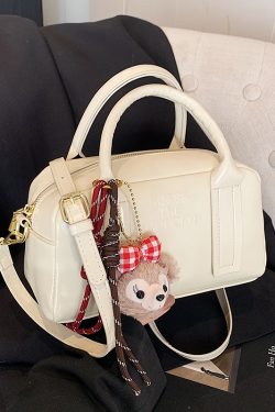 Stylish Women's Letter Tote Bag - 2025 Niche Design Shoulder Crossbody Bag, High-End Pillow Style