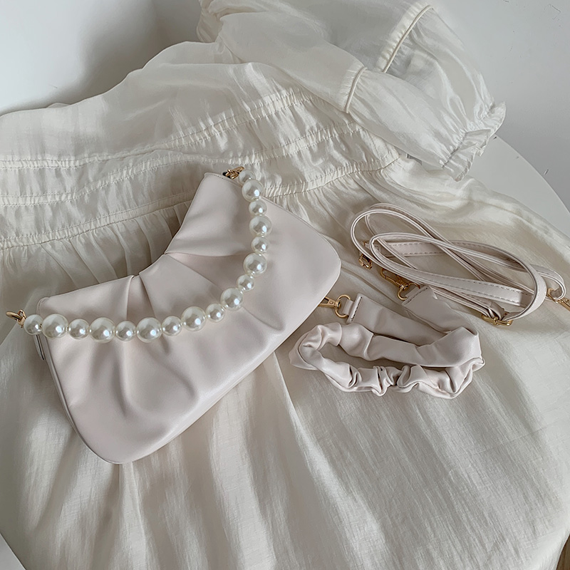 Summer 2023 Women's Textured Crossbody Bag - High-End Cloud Shoulder Bag, Versatile Niche Underarm Style Summer 2023 Women's Textured Crossbody Bag - High-End Cloud Shoulder Bag, Versatile Niche Underarm Style