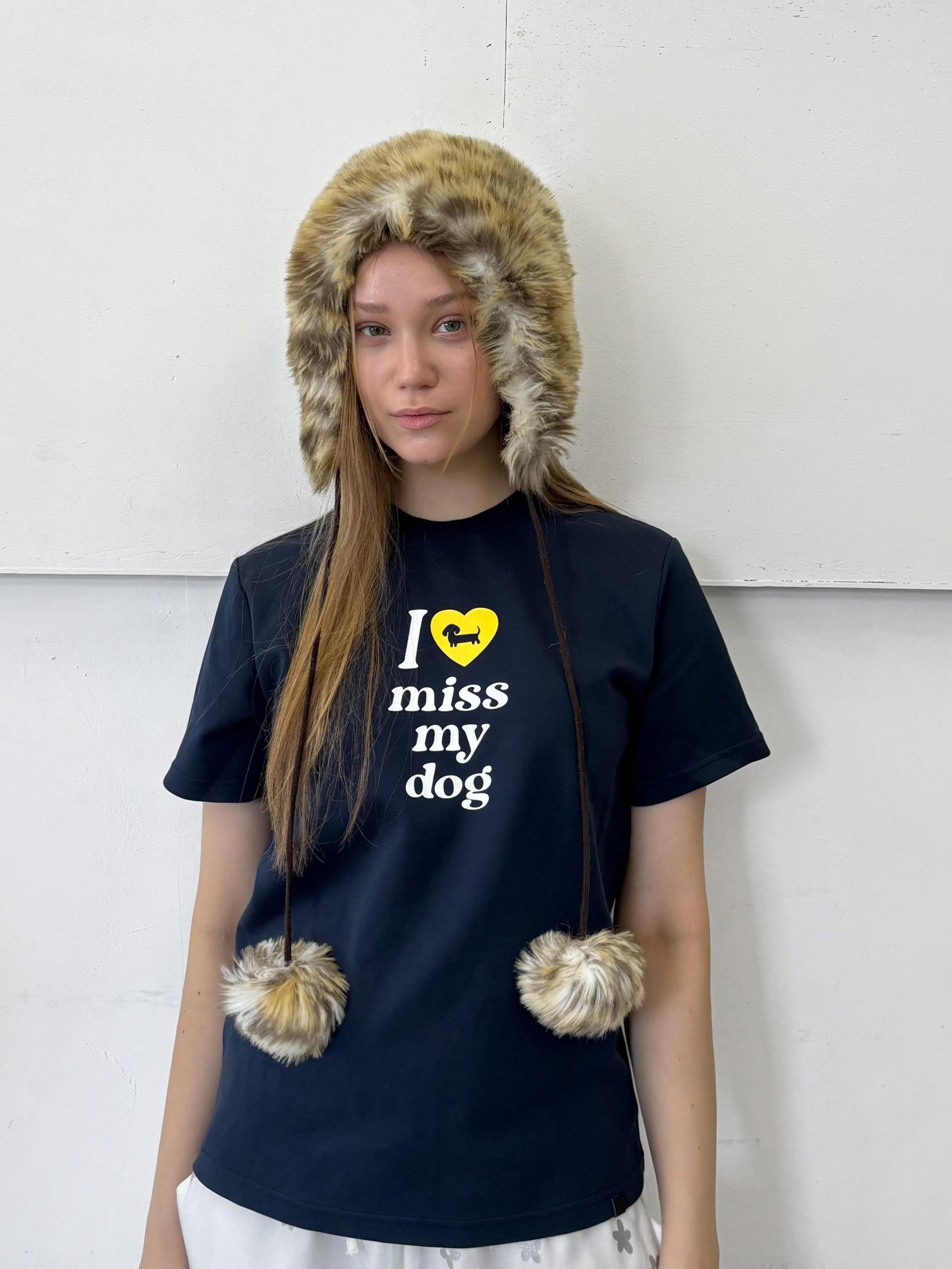 Summer Dog Cat Print Short Sleeve T-Shirt - Comfortable Pure Cotton, Trendy 25SS Niche Design, Perfect for Casual Wear Summer Dog Cat Print Short Sleeve T-Shirt - Comfortable Pure Cotton, Trendy 25SS Niche Design, Perfect for Casual Wear