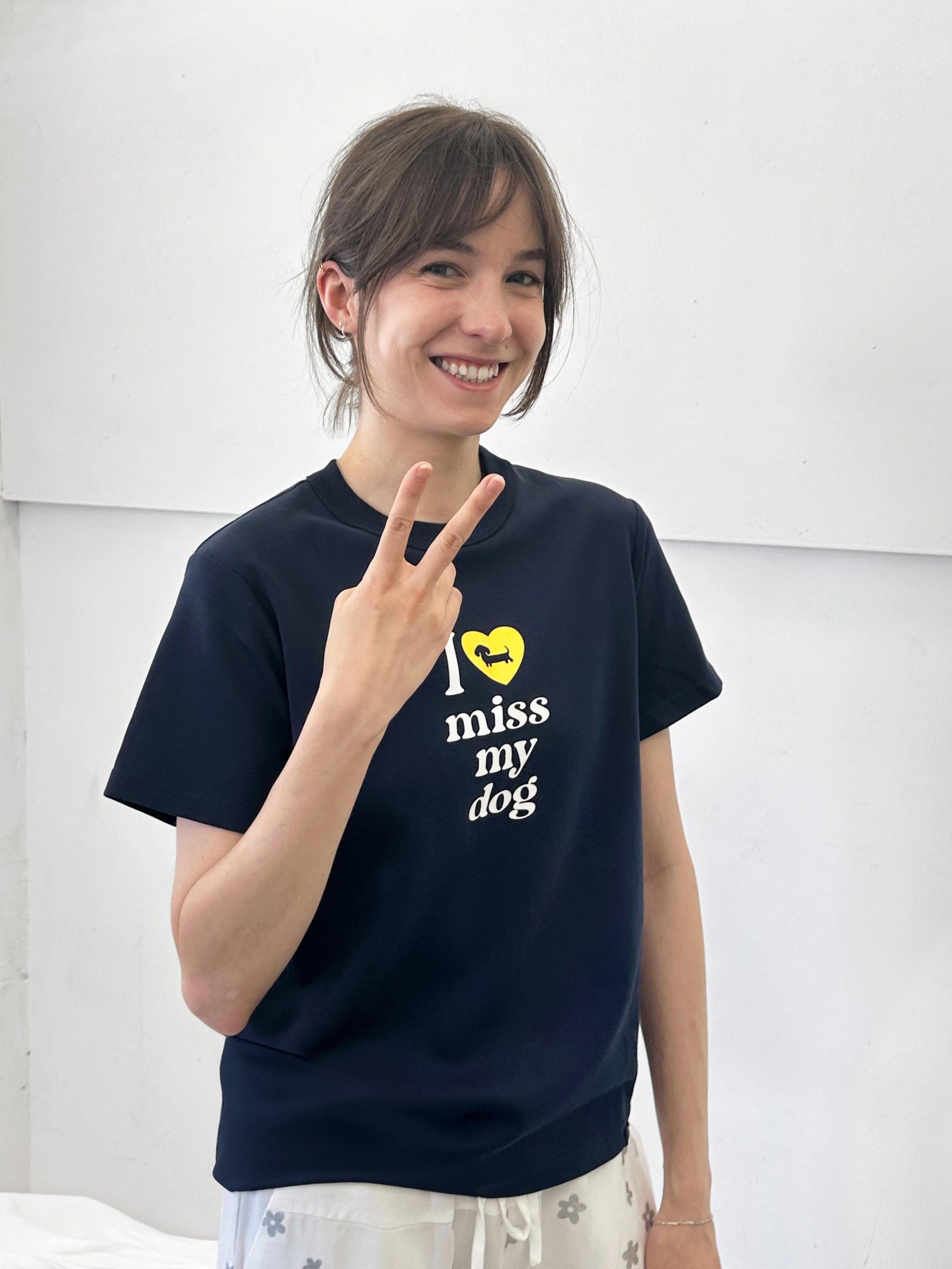 Summer Dog Cat Print Short Sleeve T-Shirt - Comfortable Pure Cotton, Trendy 25SS Niche Design, Perfect for Casual Wear Summer Dog Cat Print Short Sleeve T-Shirt - Comfortable Pure Cotton, Trendy 25SS Niche Design, Perfect for Casual Wear