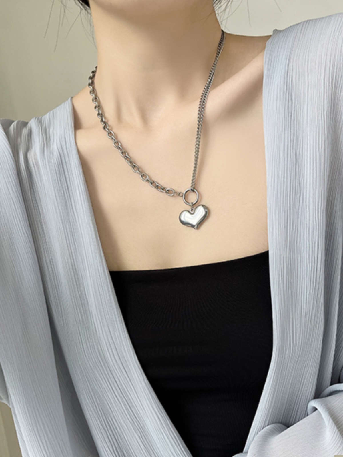 Summer Knot Shawl Long Sleeve Airy Chiffon Top - Sun Protection Slim Fit Wrinkled Outer Shirt for Air Conditioning Summer Knot Shawl Long Sleeve Airy Chiffon Top - Sun Protection Slim Fit Wrinkled Outer Shirt for Air Conditioning