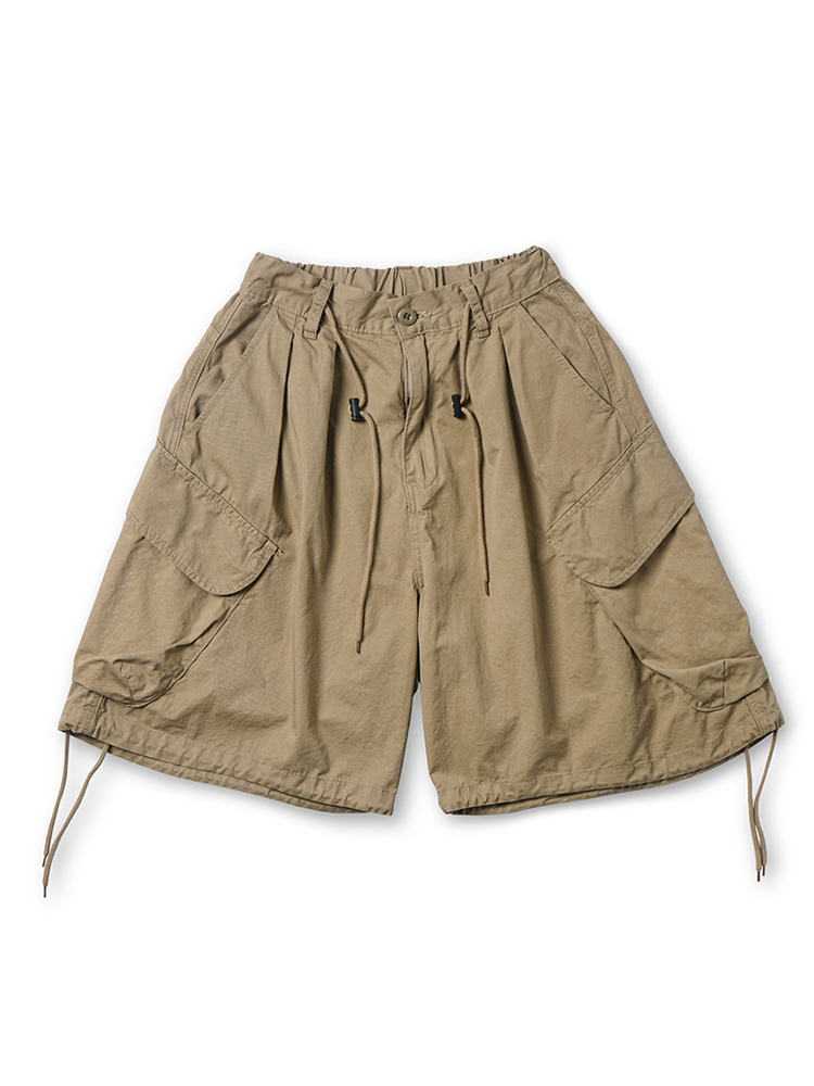 Summer Loose Fit Large Size Men's Cargo Shorts with Drawstring - Trendy Japanese Style Fashion for Casual Wear Summer Loose Fit Large Size Men's Cargo Shorts with Drawstring - Trendy Japanese Style Fashion for Casual Wear