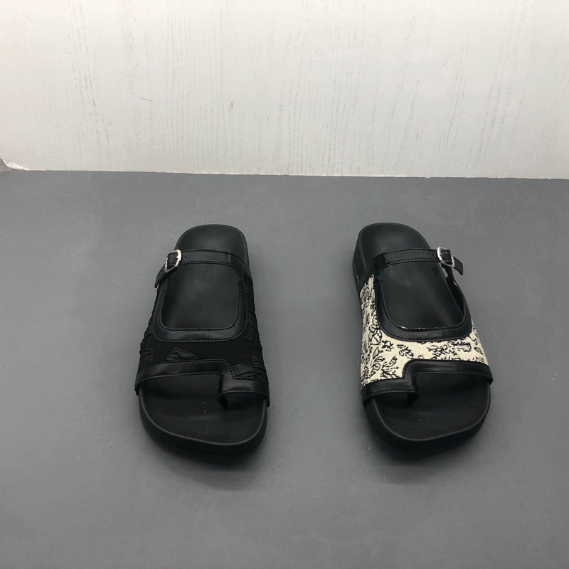 Summer Retro Open-Toe Flat Slippers for Women - Lightweight Ethnic Style Casual Footwear Summer Retro Open-Toe Flat Slippers for Women - Lightweight Ethnic Style Casual Footwear