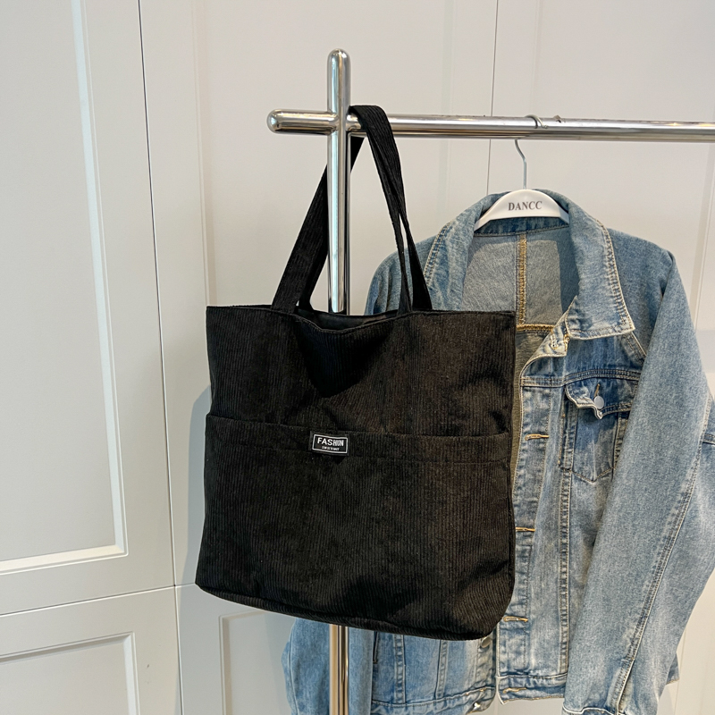 Summer Single-Shoulder Canvas Tote Bag for Women - Large Capacity High-End Commuting Bag, Trendy College Style 2025 Summer Single-Shoulder Canvas Tote Bag for Women - Large Capacity High-End Commuting Bag, Trendy College Style 2025