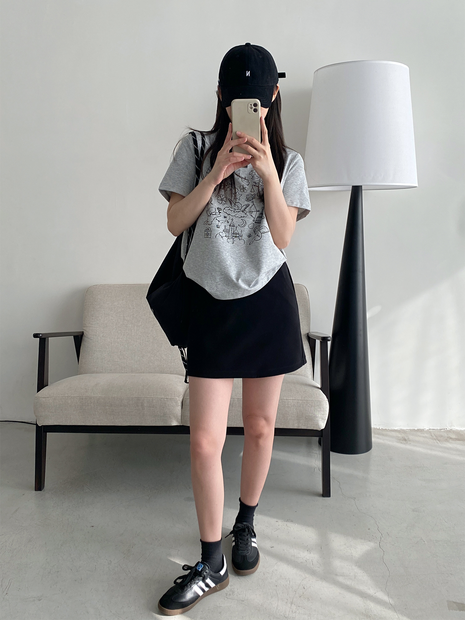 Summer Urban Island Sun Grapefruit Printed T-Shirt - Korean Style Round Neck Short Sleeve Slim Fit Top for Cool Comfort Summer Urban Island Sun Grapefruit Printed T-Shirt - Korean Style Round Neck Short Sleeve Slim Fit Top for Cool Comfort