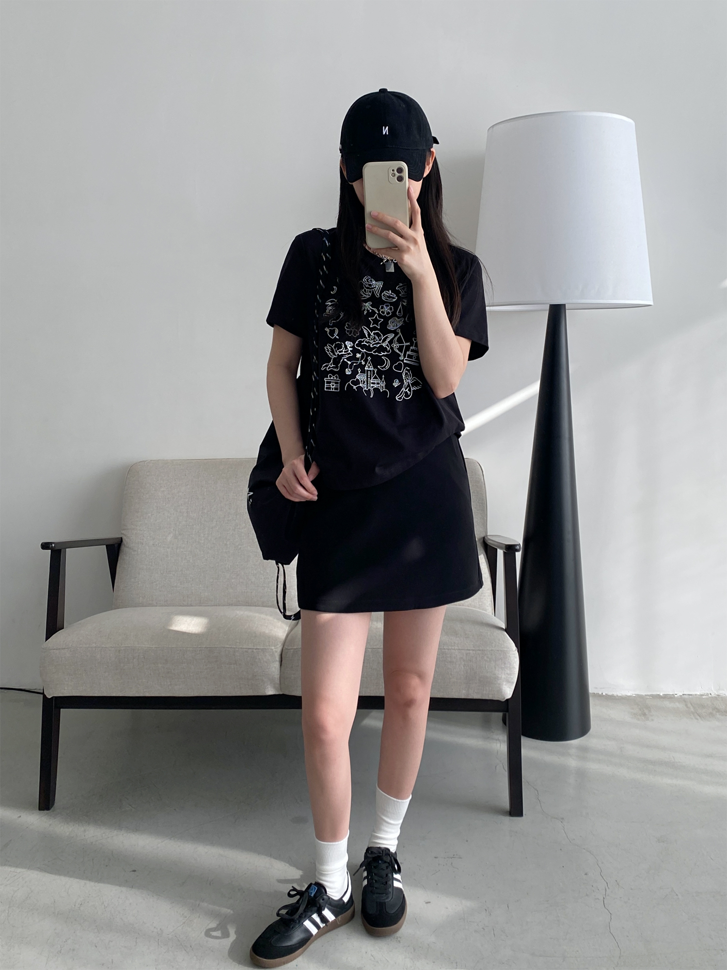 Summer Urban Island Sun Grapefruit Printed T-Shirt - Korean Style Round Neck Short Sleeve Slim Fit Top for Cool Comfort Summer Urban Island Sun Grapefruit Printed T-Shirt - Korean Style Round Neck Short Sleeve Slim Fit Top for Cool Comfort