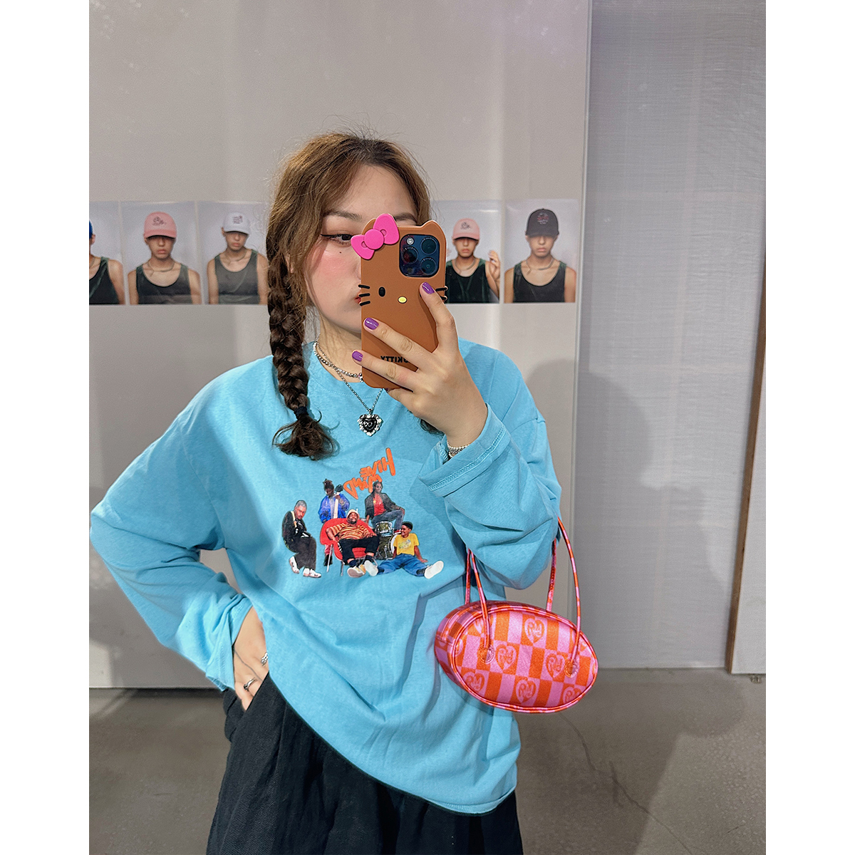 Summer Women's Printed Long Sleeve T-Shirt - Loose Fit, Slimming Round Neck, Sun Protection, Trendy and Stylish Summer Women's Printed Long Sleeve T-Shirt - Loose Fit, Slimming Round Neck, Sun Protection, Trendy and Stylish