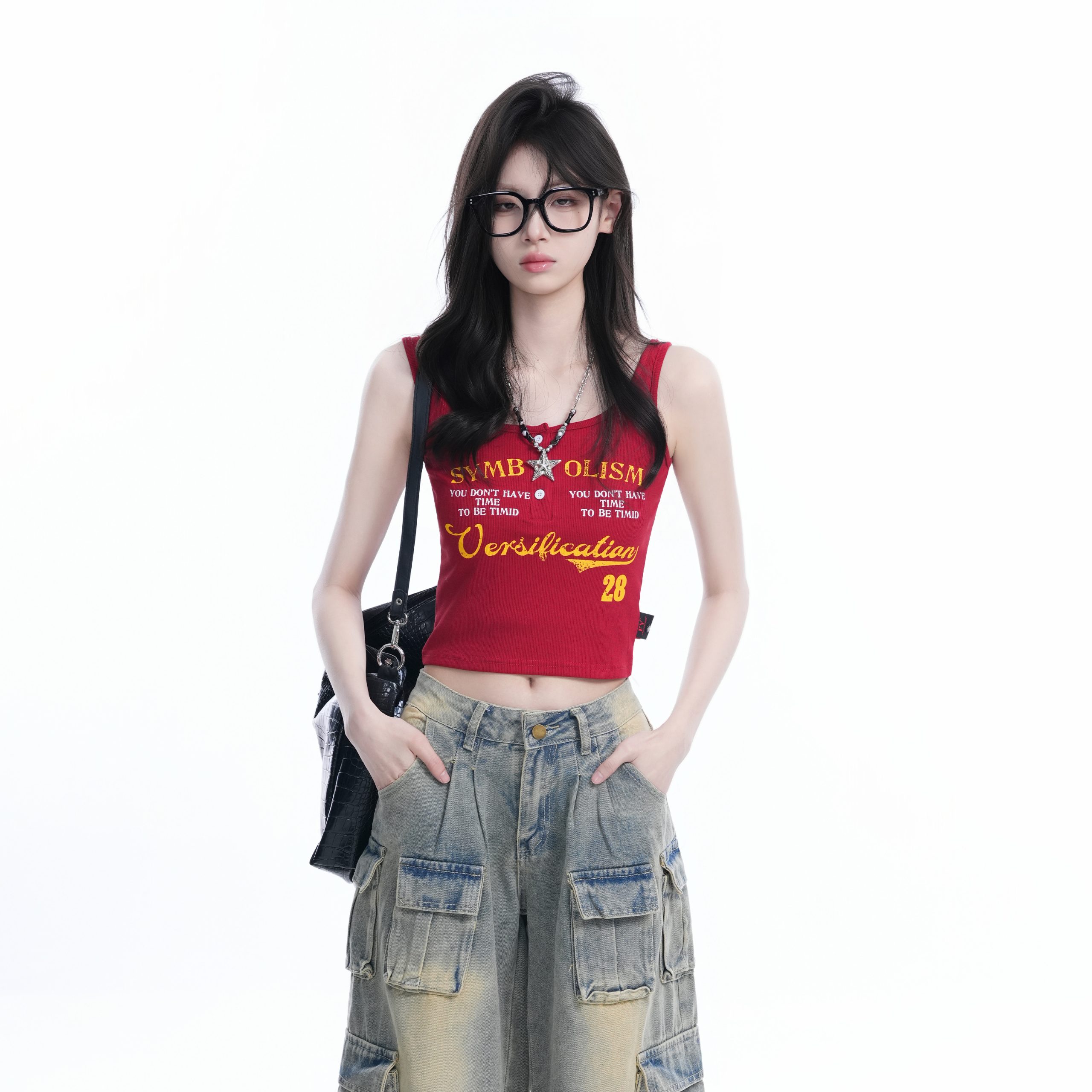 Summer Yellow Camisole Slim Fit T-Shirt - Sexy Hot Girl Outfit for a Trendy Look Summer Yellow Camisole Slim Fit T-Shirt - Sexy Hot Girl Outfit for a Trendy Look