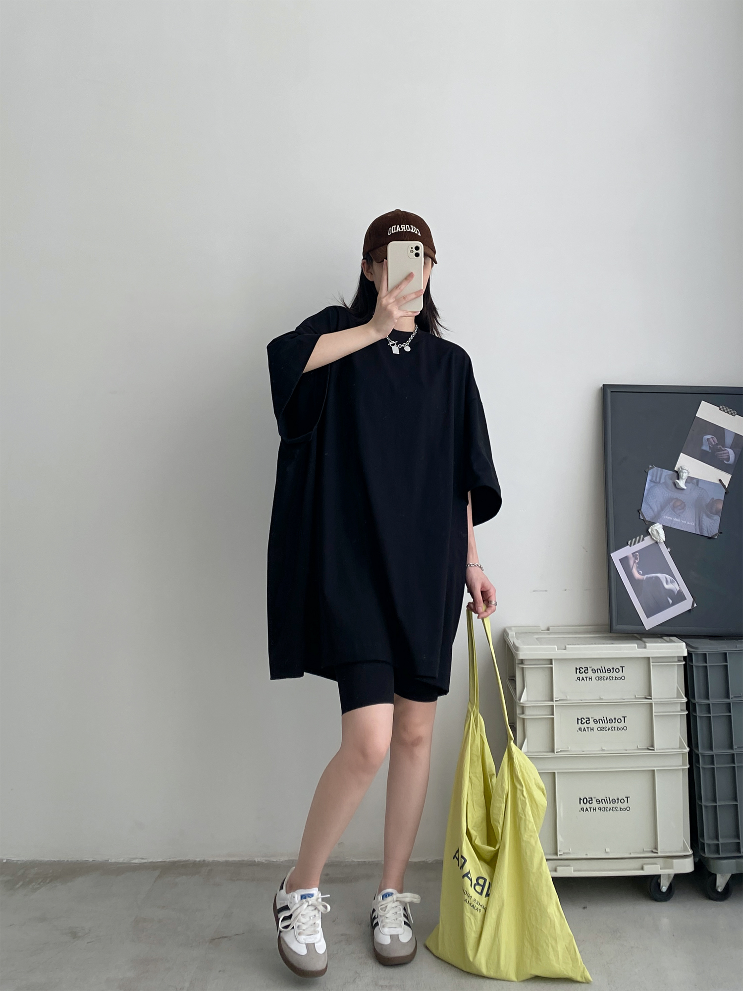 Sun Grapefruit Wide-Neck Short-Sleeve T-Shirt for Women - Unique Big Sleeve, Loose Heavyweight Cotton, Summer Style Sun Grapefruit Wide-Neck Short-Sleeve T-Shirt for Women - Unique Big Sleeve, Loose Heavyweight Cotton, Summer Style