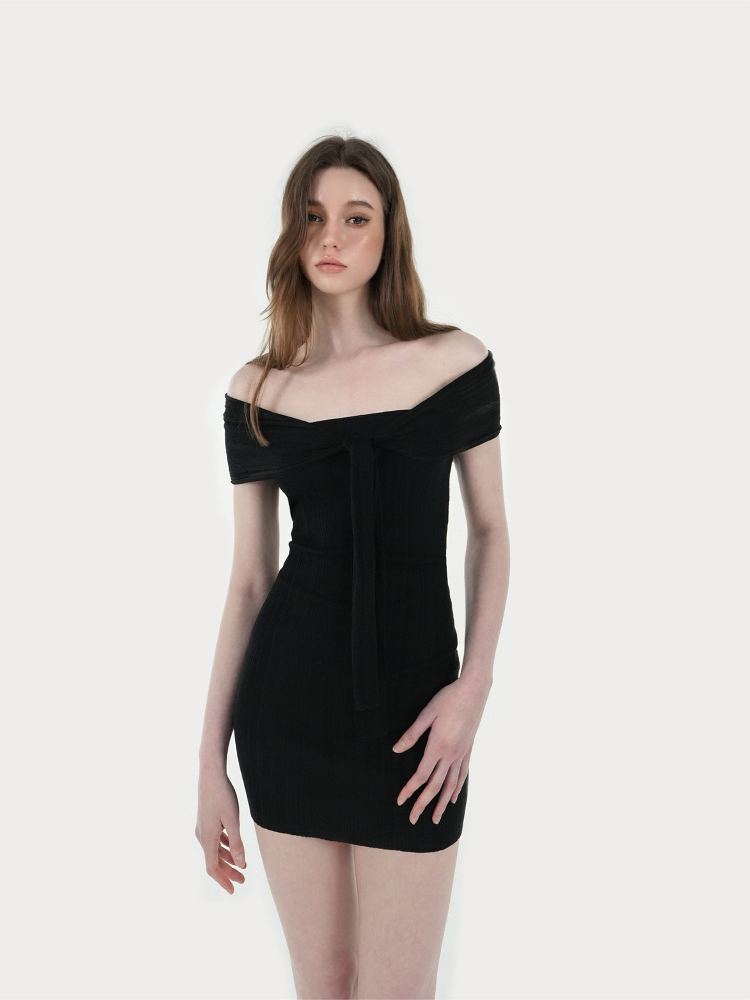 Tencel Multi-Wear Strapless Shawl Knitted Dress - Versatile Fashion for 90s Y2K Style Tencel Multi-Wear Strapless Shawl Knitted Dress - Versatile Fashion for 90s Y2K Style